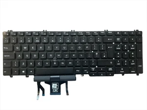 Genuine Dell Latitude 5500 | 5501 | 5510 | 5511 UK ENG Backlit Keyboard 0V35F8 - Picture 1 of 2