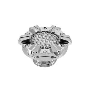 Motos Fuel Gas Tank Cover for Harley Sportster Softail Touring Road King Dyna - Picture 1 of 7