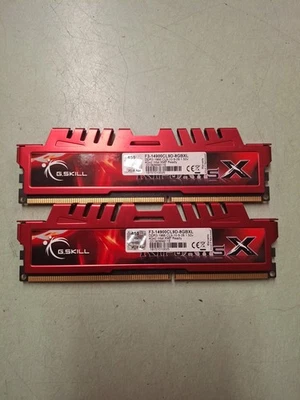G. SKILL RIPJAWS X 8GB (2X4GB) DDR3-1866MHz PC3-14900 1.5V F3-14900CL9D-8GBXL - Image 1 of 3