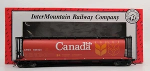 InterMountain 45102-72 HO Scale Red Canadian CPWX Cylindrical Hopper Car #606625 - Picture 1 of 1