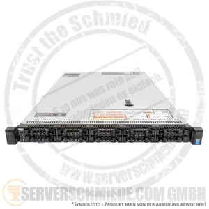 Dell PowerEdge R630 19" 1U Server 10x 2,5" SFF XEON E5-2600 v3 v4 2x PSU CTO - Afbeelding 1 van 6