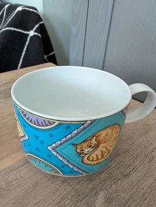 2 Tassen Katzen und Hühner-Motiven 250 ml - Thomas - Bild 1 von 9