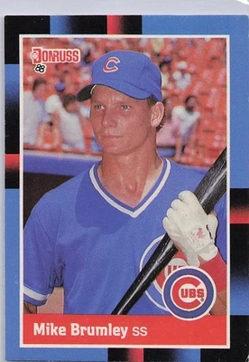 1988 Donruss - Mike Brumley #609 - Image 1 of 2