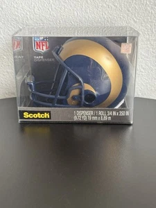 St Louis Rams Tape Dispenser NFL Football Helmet 3M Scotch Desk Office - Picture 1 of 6