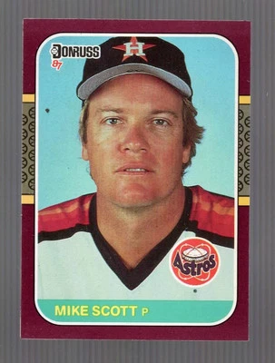 1987 Donruss Opening Day Mike Scott Houston Astros #15 Near Mint or Better - Image 1 of 2