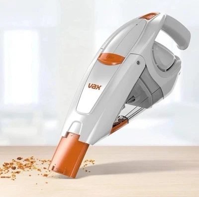 Vax Gator Cordless Handheld Vacuum Cleaner White and Orange - Image 1 of 4