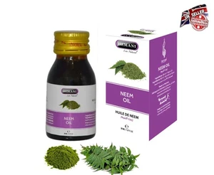 Hemani Neem Flieder- oder Margosaöl 100 % natürliches Kräuteröl 30 ml UK - Bild 1 von 1