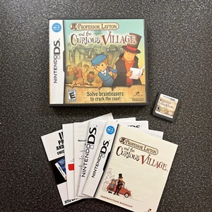 Professor Layton and the Curious Village (Nintendo DS, 2008) Completo Auténtico - Imagen 1 de 7
