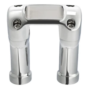 4" Handlebar Riser 1" Bar Fit For Harley Softail FXBB FXBRS FXBRS FXDRS 2018-Up - Picture 1 of 14