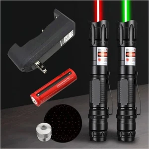 S9 532nm Visible Green Laser Pointer 650nm Red Laser Pen Laser Light Star 1mW - Picture 1 of 16