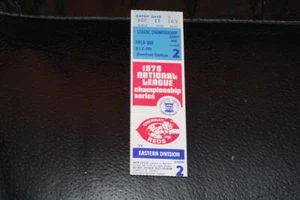 1979 PITTSBURGH PIRATES AT CINCINNATI REDS GAME 2 NLCS TICKET STUB  - Picture 1 of 2