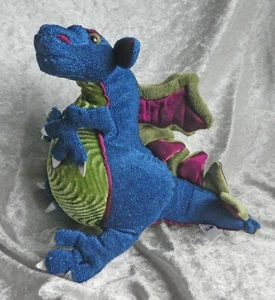 2003 Retired Collectible Manhattan Toy Royal Renaissance blue dragon Marcello - Picture 1 of 7
