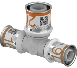 Uponor Press PPSU T-Stück reduziert 25 x 16 x 20 mm | Pressfitting |  NEU - Bild 1 von 3