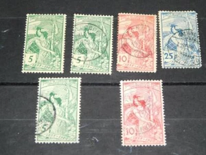 SWITZERLAND, SCOTT# 98-102, USED (1-98 IS UNUSED HINGED) - Picture 1 of 1
