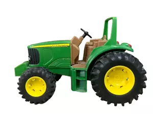 ERTL John Deere Green 1/16 Toy Tractor Rollbar 7 Inch Diecast and Plastic 47326 - Picture 1 of 11