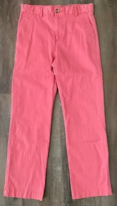 VINEYARD VINES Pink Straight Leg Pants~Girl's Size 14~Adjustable Waist~ - Picture 1 of 3