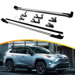 2Pcs Door Side Step Running Board Nerf Bar for RAV4 2016-2018 Car Accessories - Picture 1 of 6