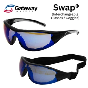 Interchangable Glasses to Goggles A/F - Eye Protection - Gateway Swap #21GB9F - Picture 1 of 3