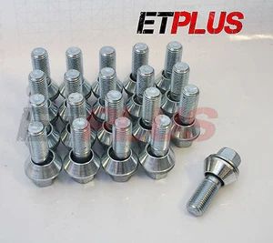 20x M14X1.5 Variation Wobble Wobbly bolts fit BMW alloys to Renault Traffic PCD - Picture 1 of 2