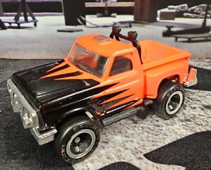 Ford F150 4X4 Flareside Pickup Truck Orange Black 1982 Matchbox Hot Wheels RLC