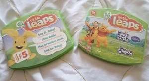 Set of 2 Leap Frog Baby Little Leaps "Say It Baby!" & Winnie The Pooh - Picture 1 of 6
