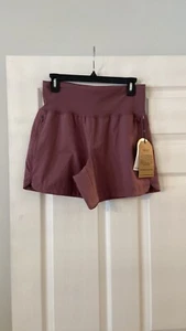 AVALANCHE Women's Mauve Shorts NWT size M brand new with tag two front pockets - Picture 1 of 12
