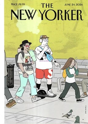 New Yorker Magazine John Lennon's Stolen Watch Nanomachines Ecuador Maine 2024 - Image 1 of 4