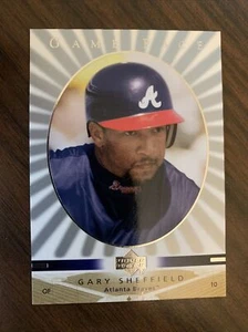2003 Upper Deck Baseball Game Face Gary Sheffield #11 Atlanta Braves - Picture 1 of 2