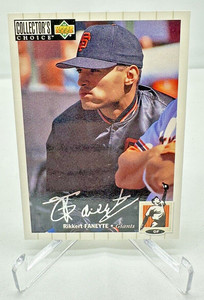 1994 Collector's Choice Rikkert Faneyte Giants Silver Signature #97