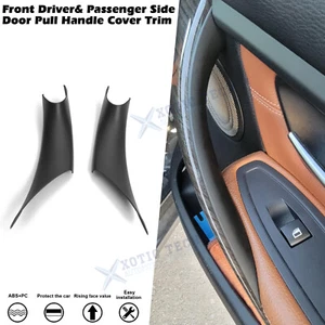 Front Inner Inside Door Pull Handle Grab Cover For BMW 3 4 Series 2014-2017 330i - Foto 1 di 17