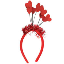 Love Headband Hair Accessory for Women Heart Bopper New Year Ring Ties