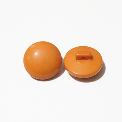10/8/6x Shank Buttons Glossy Mushroon Shape Overcoat Trench Coat Sewing Buttons - Image 1 of 4