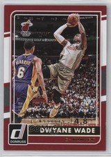 2015-16 Panini Donruss Assists /48 Dwyane Wade #107 HOF