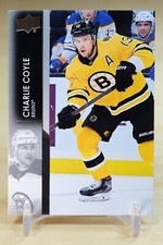2021-22 Upper Deck Series 1 Base #14 Charlie Coyle - Boston Bruins
