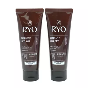 Ryo Hair Strengthen & Volume Shampoo 112ml x 2ea Vegan Hair Loss Care K-Beauty - Picture 1 of 8