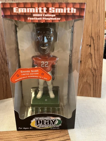 Emmitt Smith Upper Deck Premium Play Makers Bobblehead w/box- Florida Gators Cover