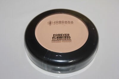 Pó prensado Jordana FOREVER FLAWLESS 104 BEGE CREMOSO - Novo/selado + PRESENTE - Imagem 1 de 2