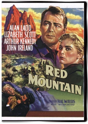Red Mountain 1951 DVD Alan Ladd, Lizabeth Scott, John Ireland - Image 1 of 4