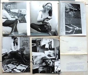 5 VINTAGE FOTO SCHAUFENSTERPUPPE URSULE ELLE VOGUE JARDIN DES MODES N617 - Bild 1 von 8
