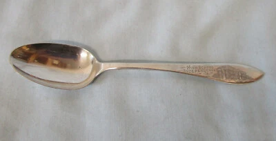 Cuchara de recuerdo Sterling High School Independence, IA, monograma Marie Foto 1 de 4