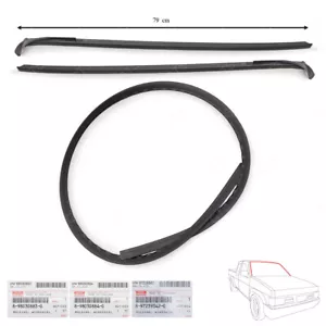 Set Front Windshield Reveal Molding Seal Rubber For Isuzu D-Max Dmax 2003 2010 - Picture 1 of 9