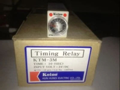1PC NEW KOINO timing relay KTM-3M 24VDC 60S #LL - Image 1 of 2