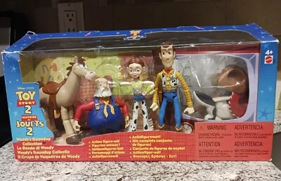 Disney Pixar Toy Story 2 Woody's Roundup Collection Prospector JESSIE Bullseye - Image 1 of 4