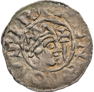 Netherlands - 1038-1057 AD - Bruno III - Denar - NGC AU58 - Very Rare! - Picture 1 of 4