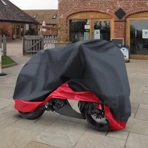 3XL Large Motorcycle Bike Cover Outdoor Rain Dust Waterproof For Harley Davidson - Picture 1 of 12