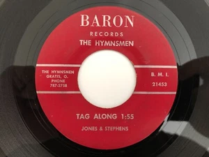 Rockabilly Gospel 45 HYMNSMEN Tag Along BARON hear - Picture 1 of 2