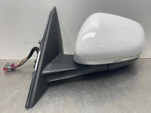 2017 Jaguar XF Door Mirror Driver Left LH White Power Fold Memory Blind Spot OEM - Picture 1 of 15