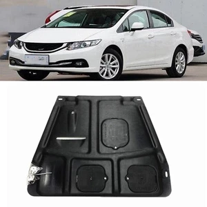 For Honda Civic 9th Gen 2012-2015 1.8L/2.0L Black Engine Mudguard Splash Guard - Bild 1 von 7