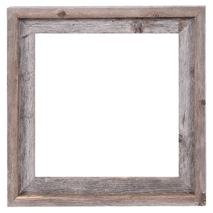 12x12-2" Wide Signature Reclaimed Rustic Barn Wood Open Frame No Glass or Back - Picture 1 of 3