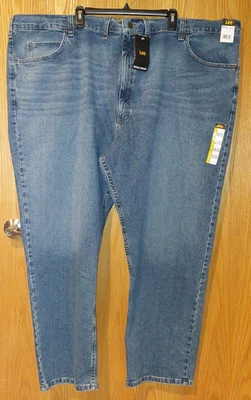 Men's Big & Tall Lee Regular Straight Fit Revolution sz 58x32  -5427 - Image 1 of 4